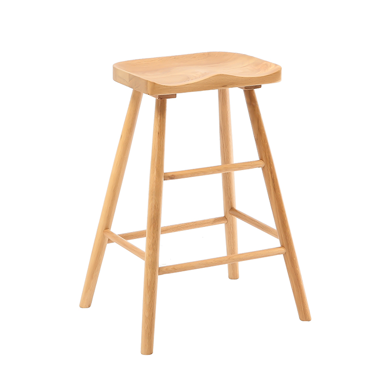 Hip Fitting Seat Dip Barstol i trä